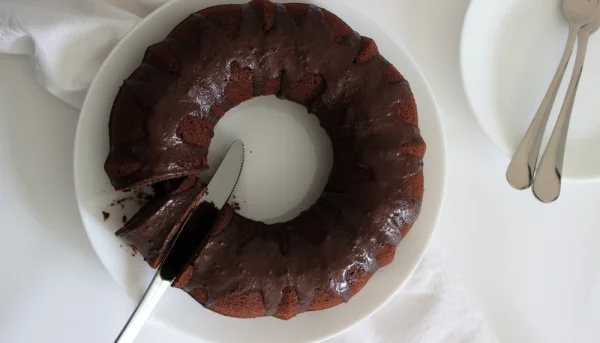 Ciambella alla crema di nocciole e castagne