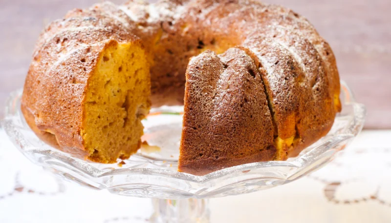 Ciambella vegana zucca e pistacchio