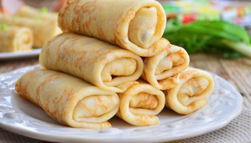 Crepes con due ingredienti