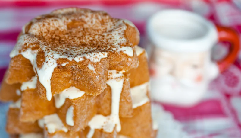 Pandoro alla crema di mascarpone