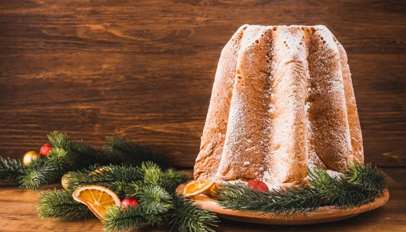 Pandoro integrale vegano