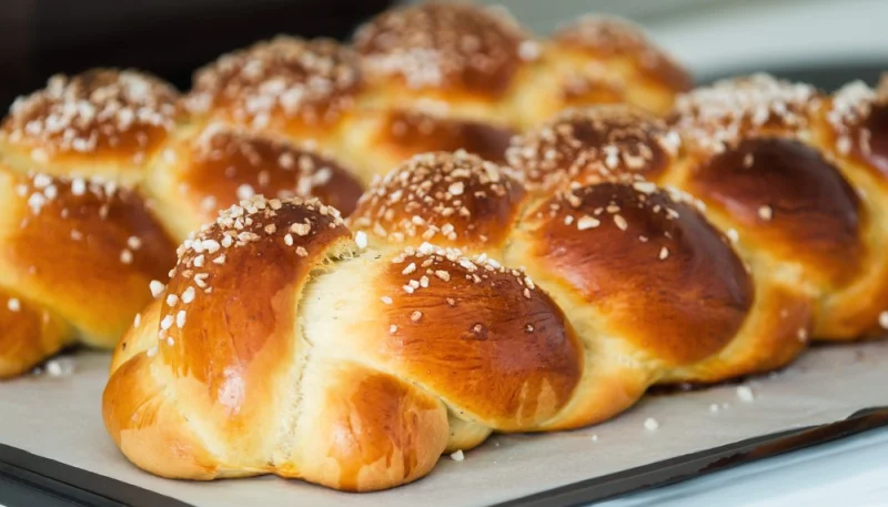 Trecce di latte condensato