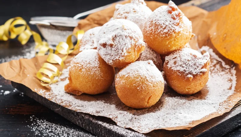Frittelle al profumo di limone