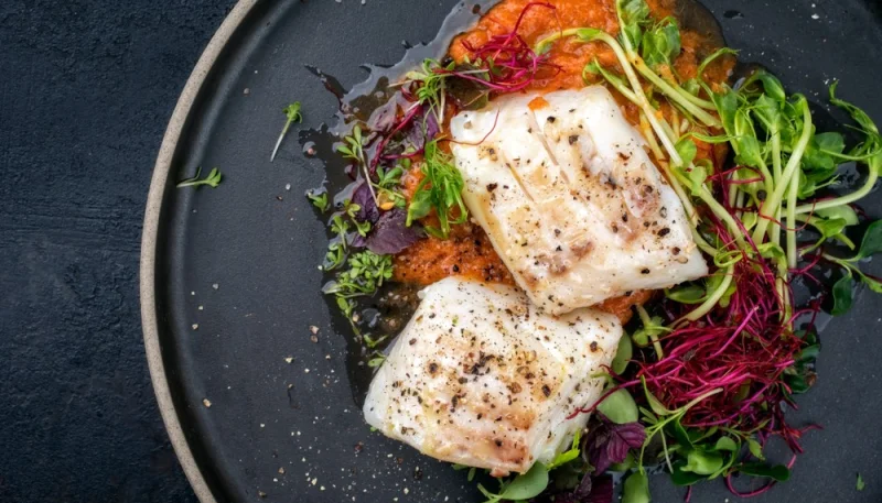 Filetti di merluzzo al vapore