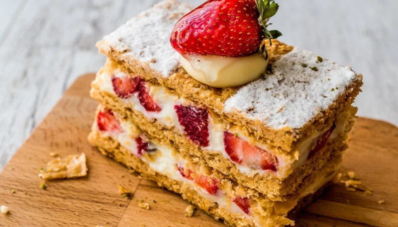 Millefoglie alle fragole