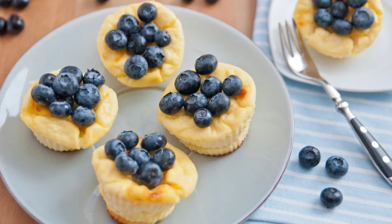 Muffins cheesecake