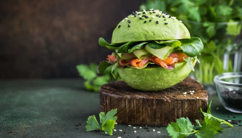 Panini da hamburger colorati