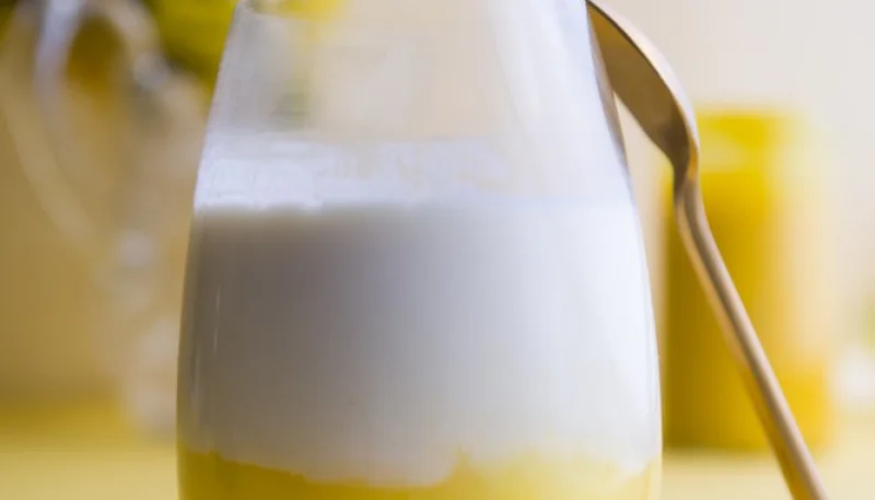 Panna cotta al limone