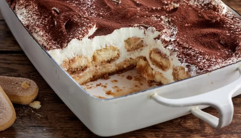Tiramisù con caffè d'orzo