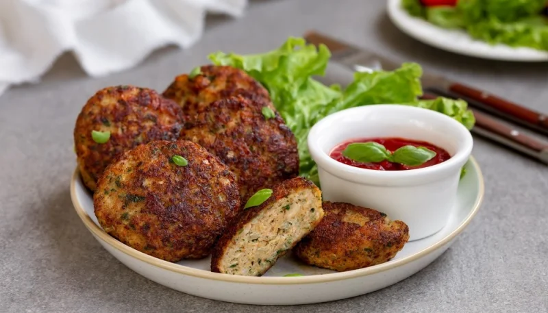 Crocchette di carne e zucchine