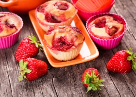 Muffin alle fragole