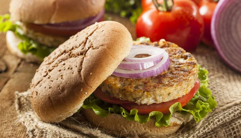 Burger di fagioli spagnoli