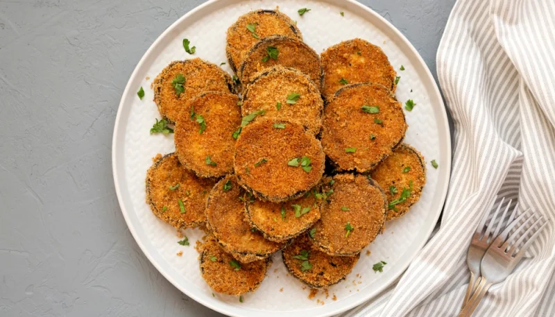 Cotolette di melanzane fritte