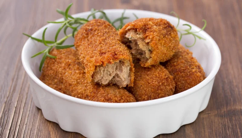 Crocchette di carne grigliata avanzata