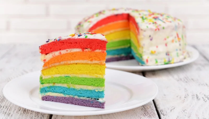 Rainbow cake