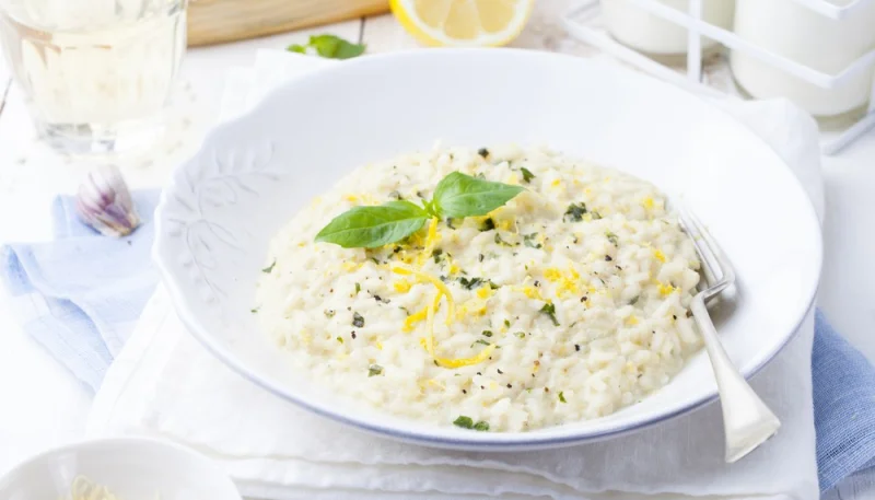 Risotto al limone e lime