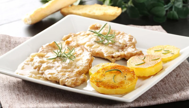 Scaloppine al vino bianco