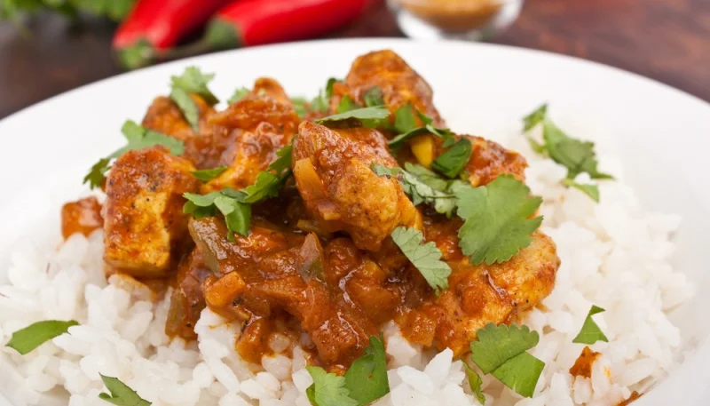 Straccetti di tacchino al curry