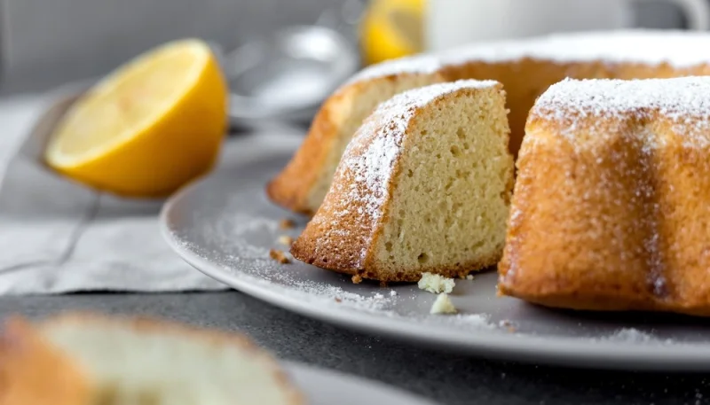 Ciambella al limone e panna