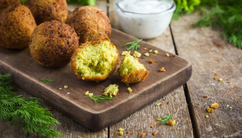 Falafel di ceci e bieta