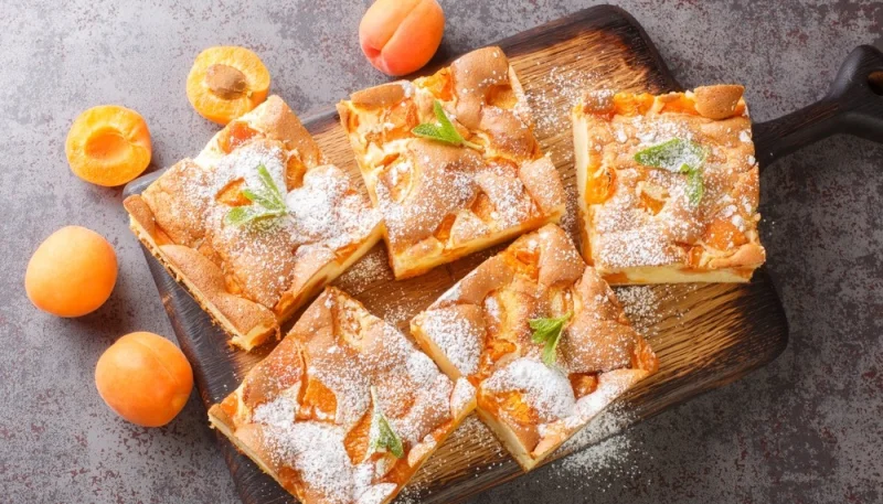 Quadrotti alle albicocche