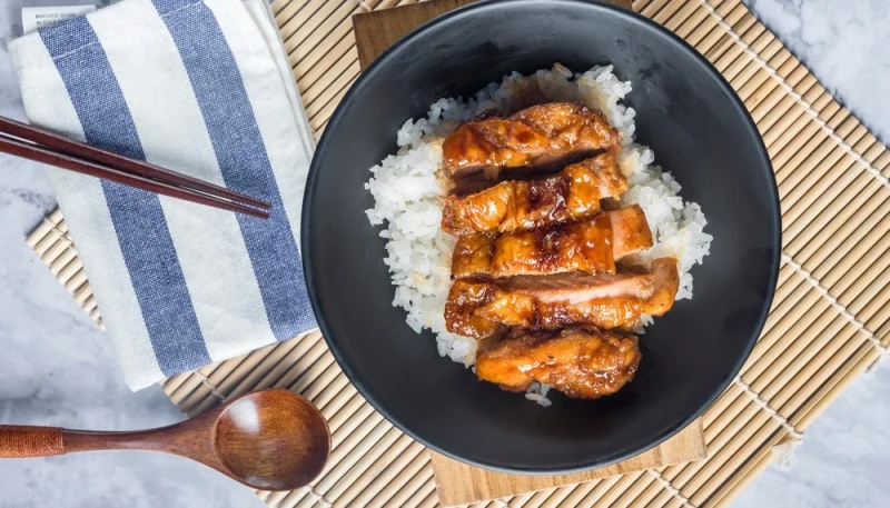 Pollo teriyaki