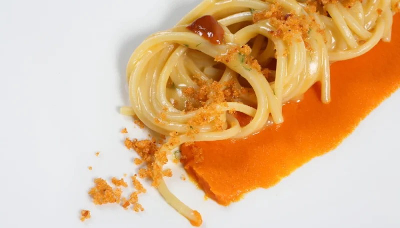 Spaghetti alla bottarga di tonno