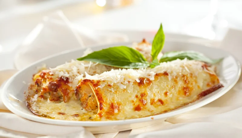 Cannelloni alla zucca e formaggio di capra