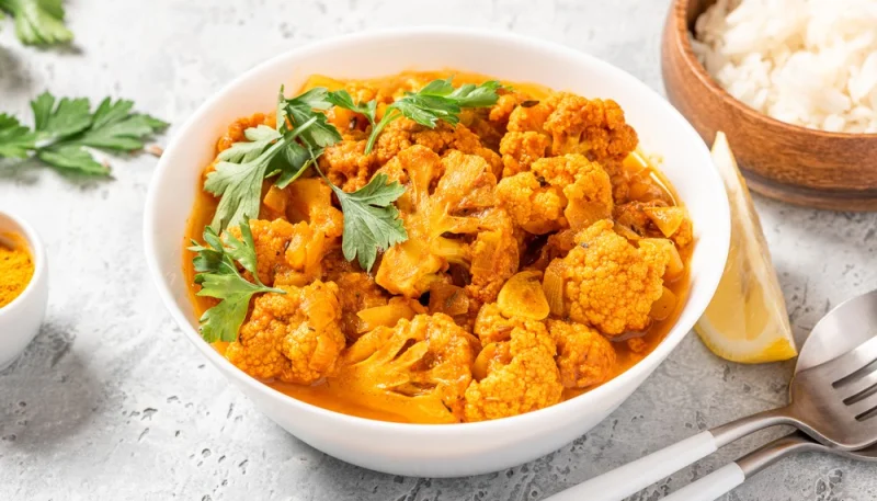 Cavolfiore grigliato alla curcuma