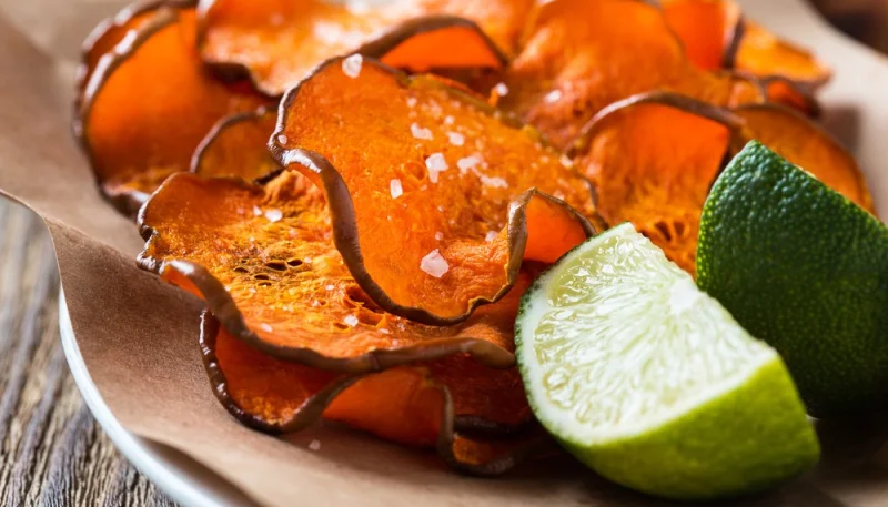 Chips di zucca delica