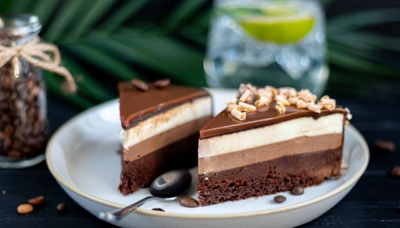 Torta ai 3 cioccolati