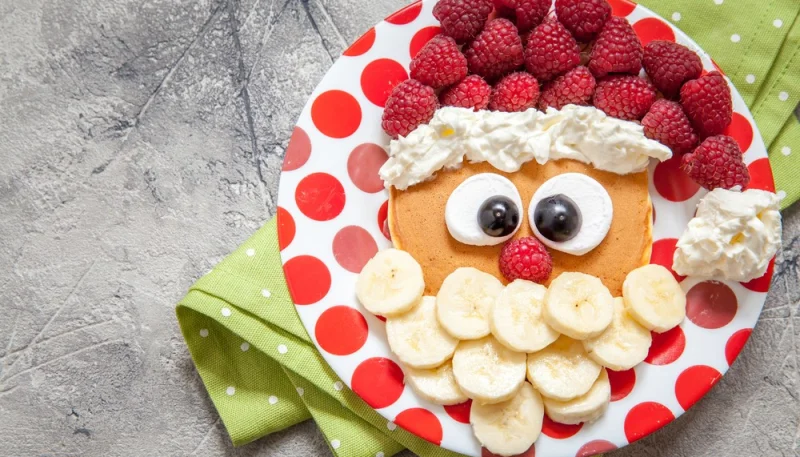 Pancakes Babbo Natale