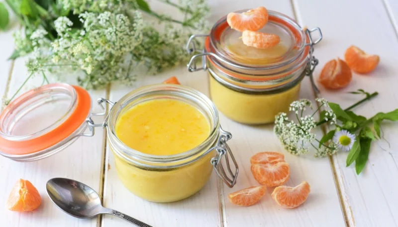 Crema pasticciera al mandarino