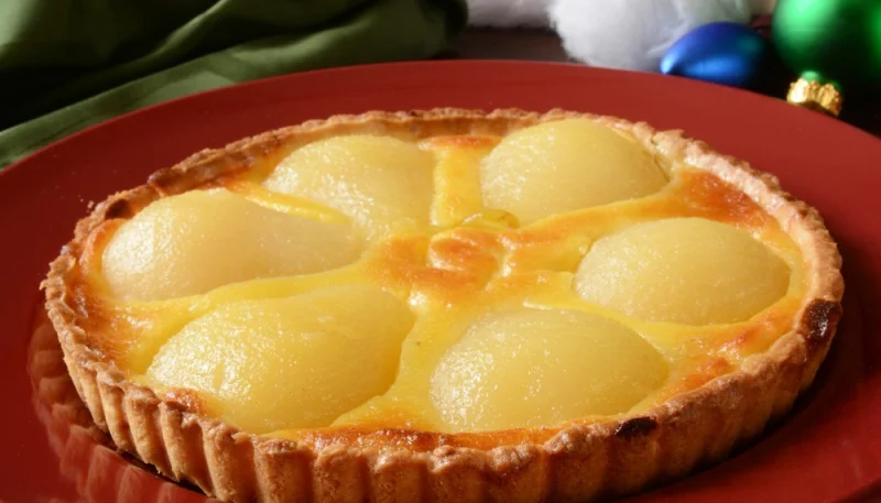 Torta alle pere e mandorle