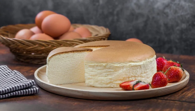 Cheesecake giapponese