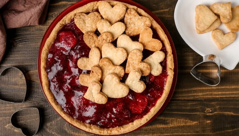 Crostata di cuori