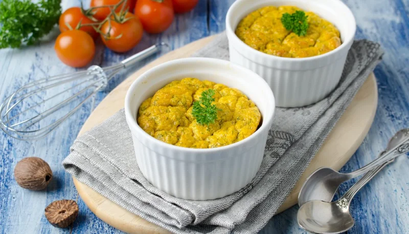 Sformato con verdure di primavera