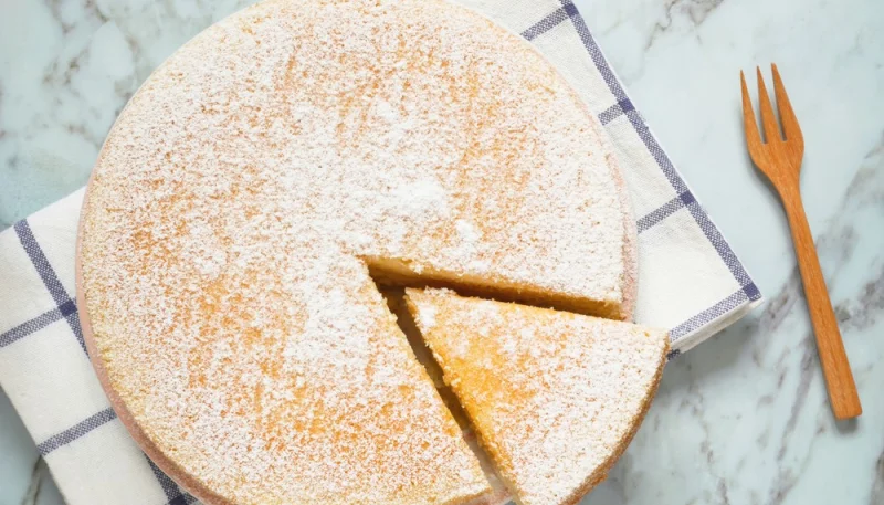 Torta al pompelmo e cocco