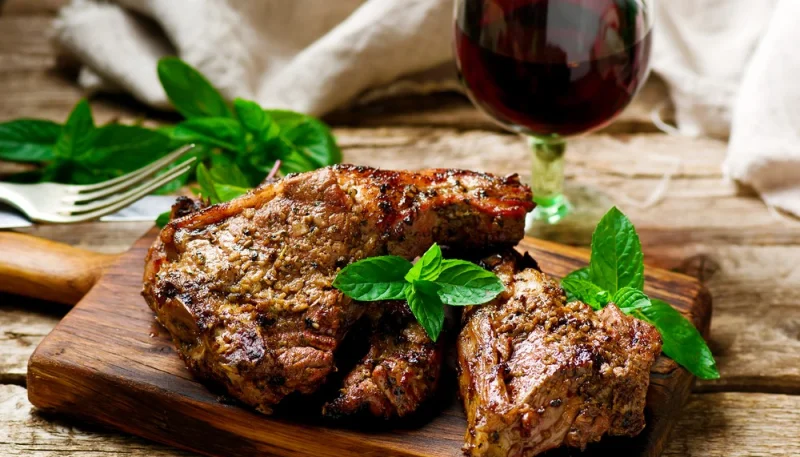 Agnello alla menta