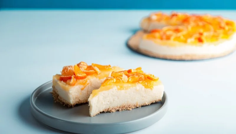 Cheesecake all'arancia
