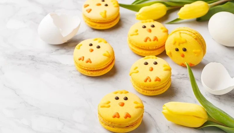 Macarons di Pasqua