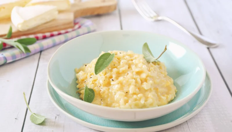 Risotto cremoso al brie