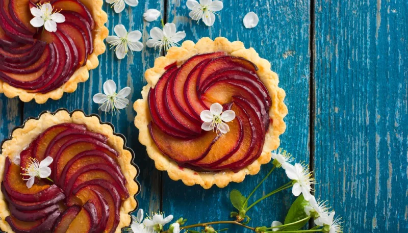 Crostatine alla pesca