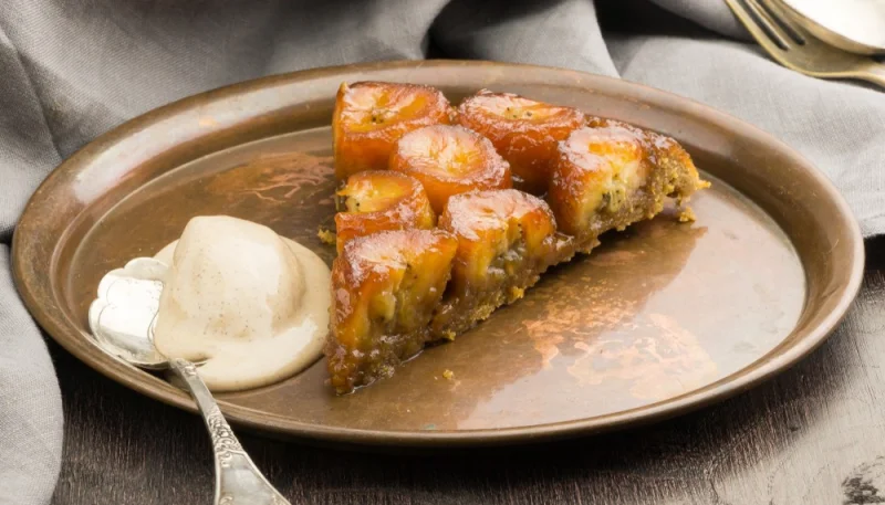 Tarte tatin albicocche e rosmarino
