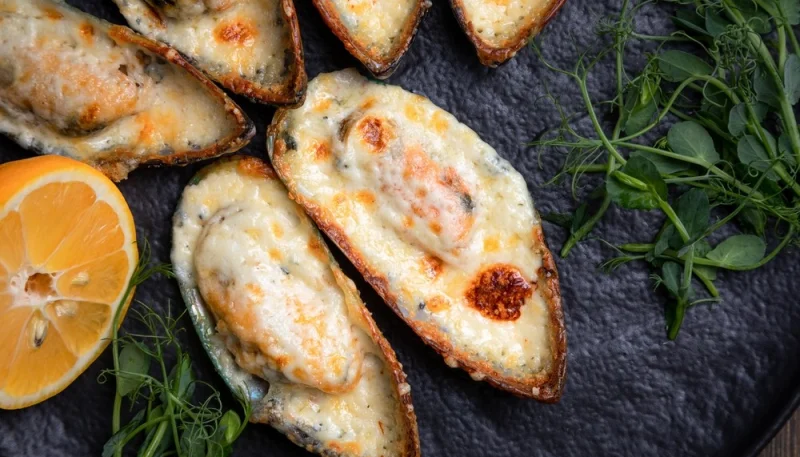 Cozze gratinate al formaggio