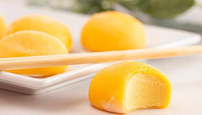 Mochi al mango