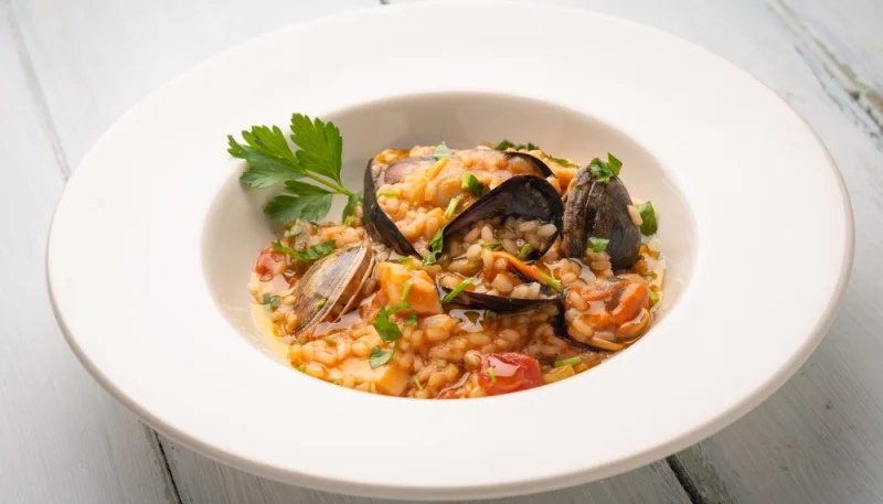 Risotto alla pescatora