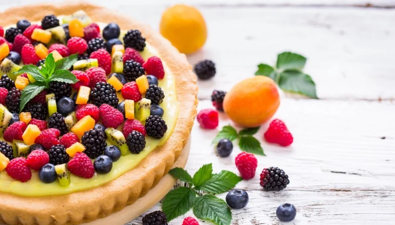 Crostata di frutta estiva