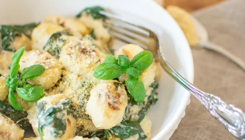Gnocchi menta e limone