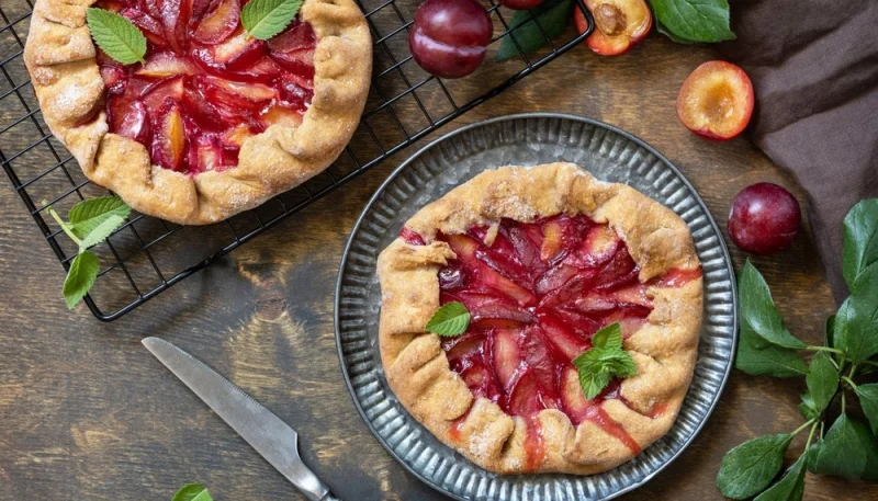 Torta veloce alle prugne